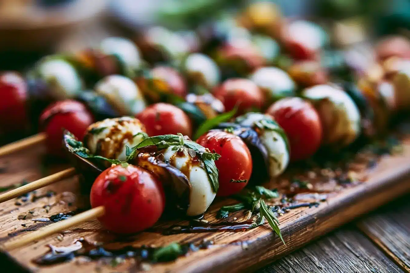Obsessed with These Mini Caprese Skewers for Parties 2 Obsessed with These Mini Caprese Skewers for Parties