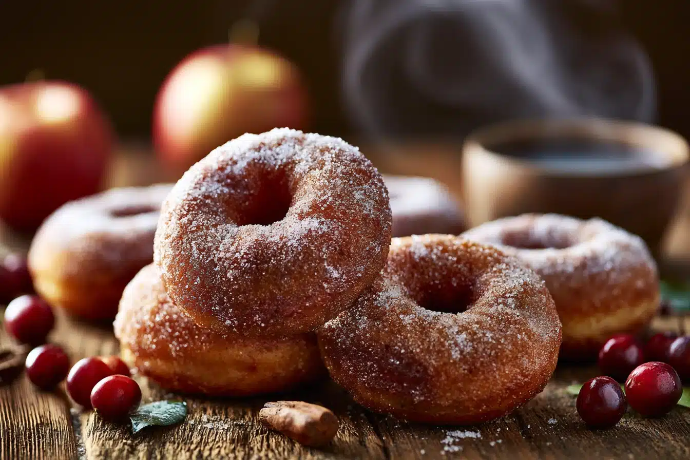 Baked Apple Cider Donuts 2 Baked Apple Cider Donuts