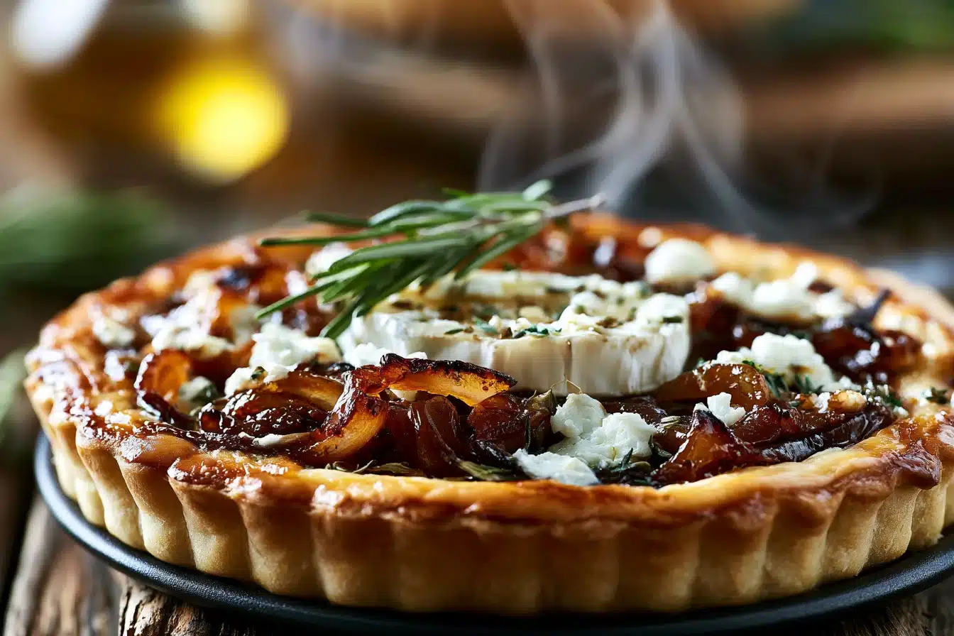 Caramelized Onion and Goat Cheese Tart 2 Caramelized Onion and Goat Cheese Tart