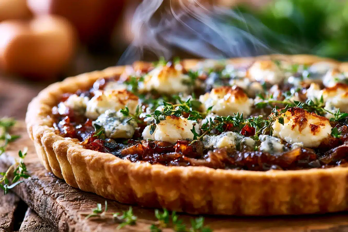 Caramelized Onion and Goat Cheese Tart 3 Caramelized Onion and Goat Cheese Tart