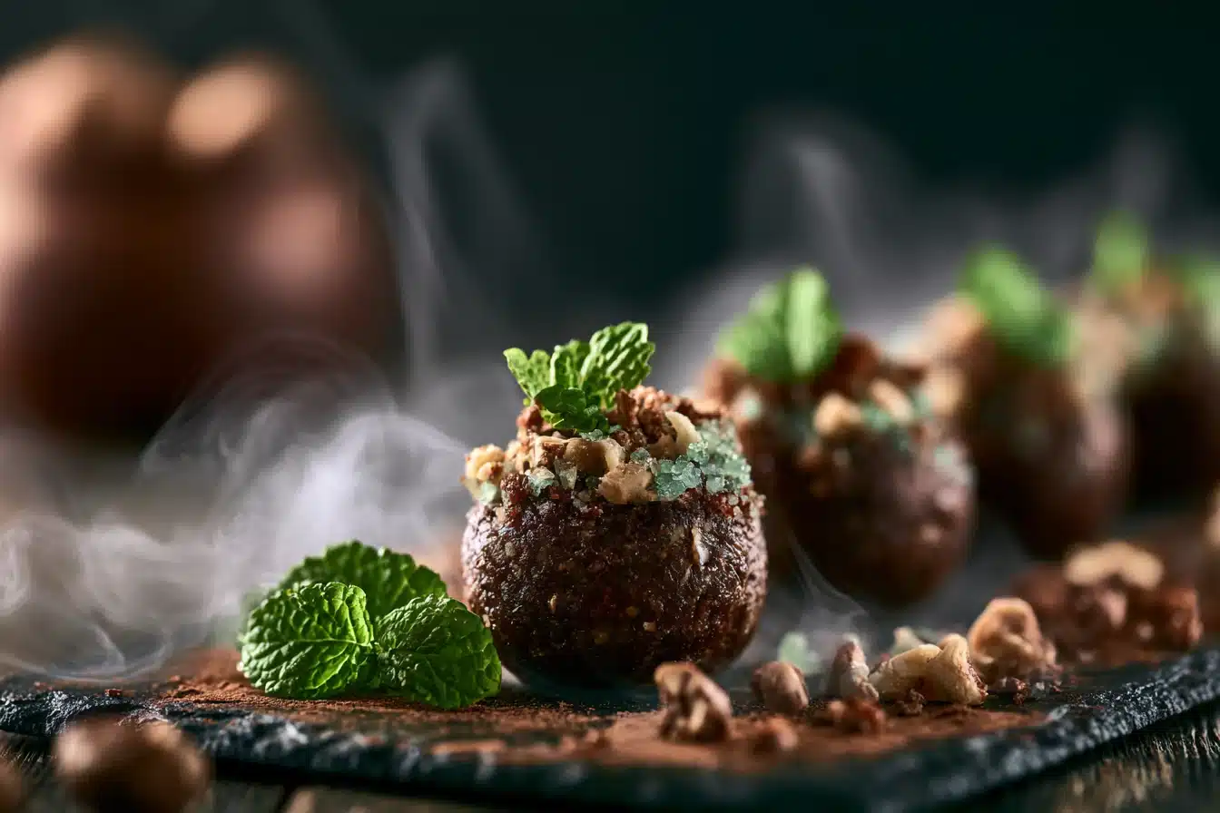 Chocolate Hazelnut Energy Balls 3 Chocolate Hazelnut Energy Balls