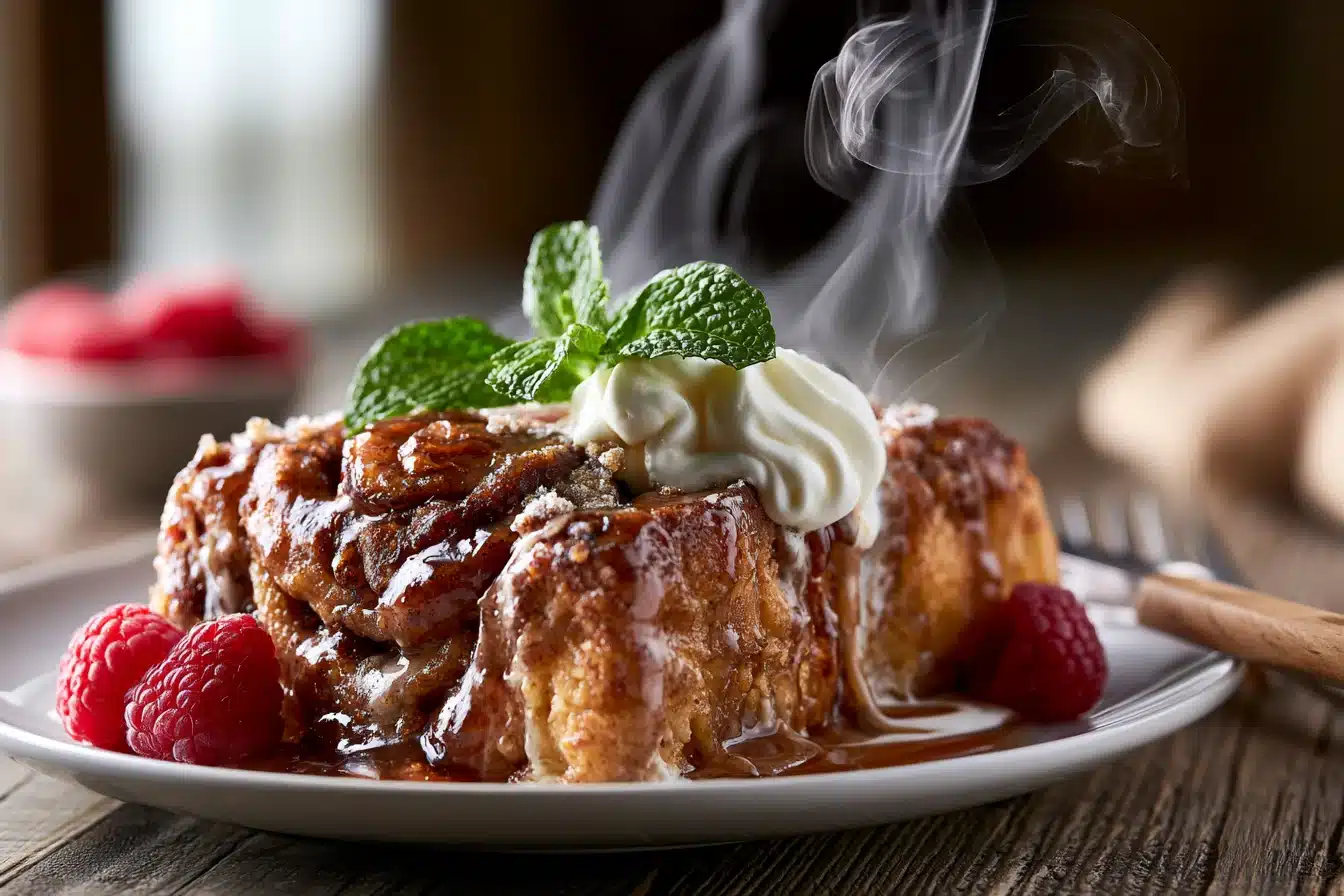 Cinnamon Roll French Toast Casserole 3 Cinnamon Roll French Toast Casserole