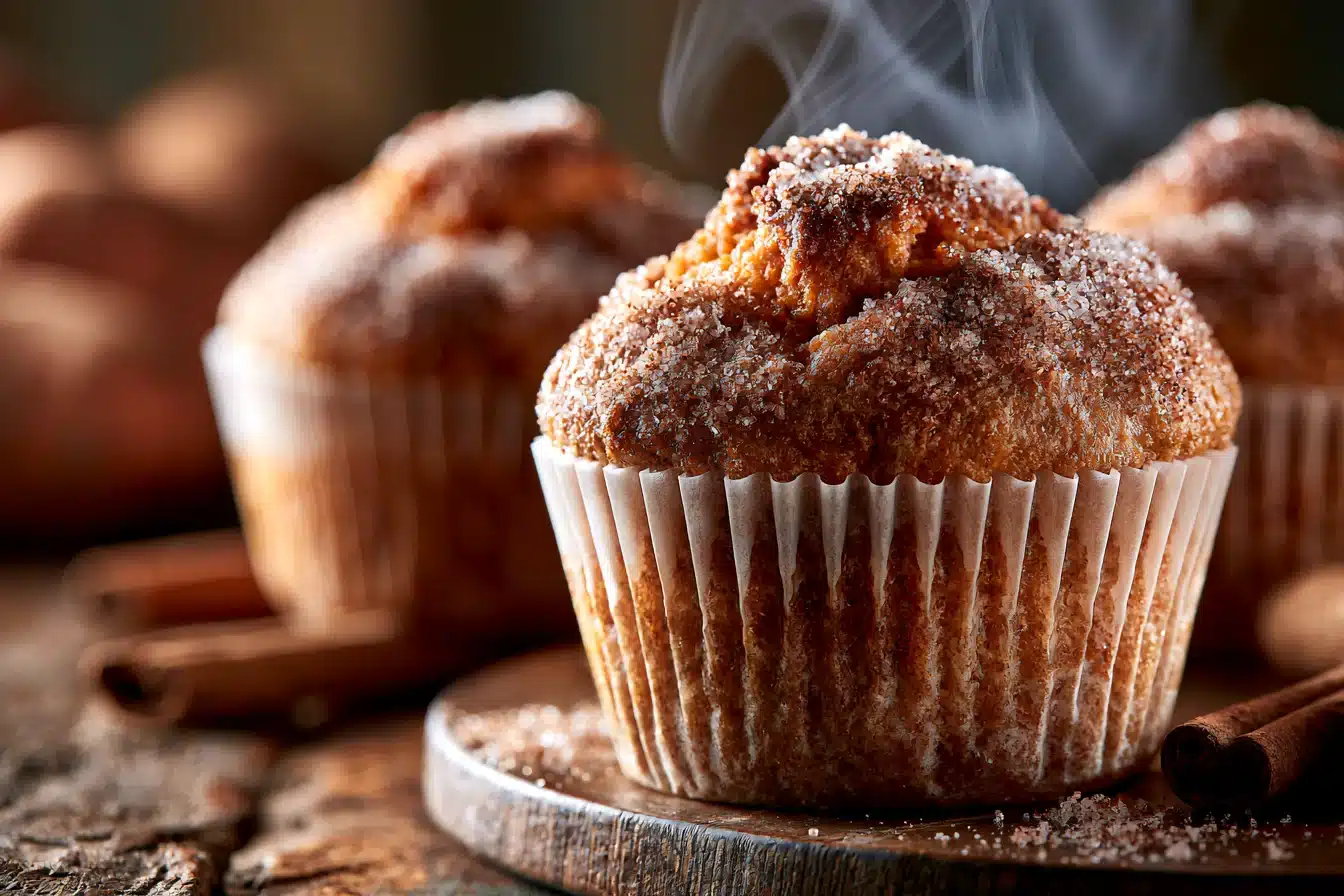 Cinnamon Sugar Sweet Potato Muffins 3 Cinnamon Sugar Sweet Potato Muffins