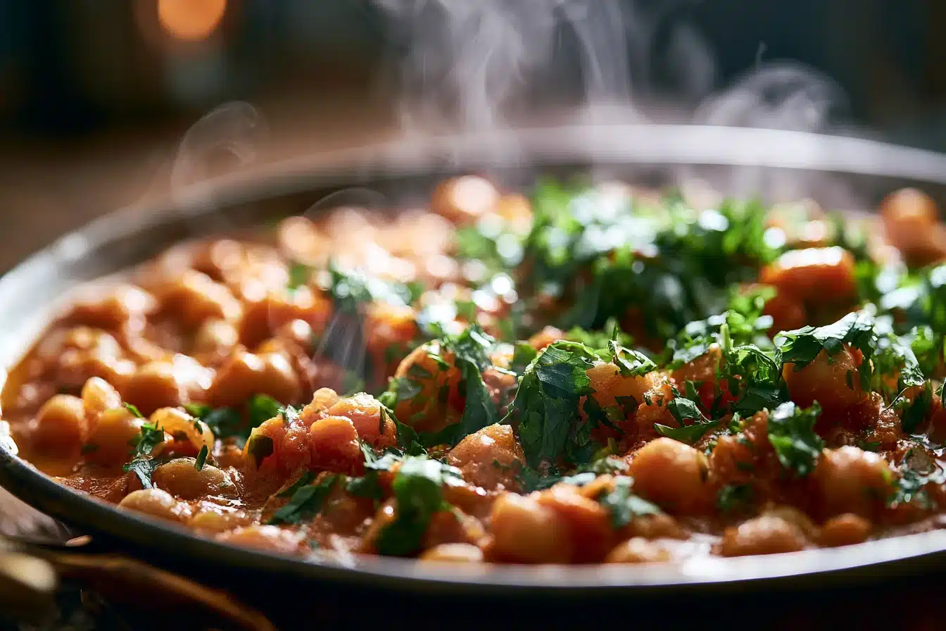 Coconut Curry Chickpeas 2 Coconut Curry Chickpeas