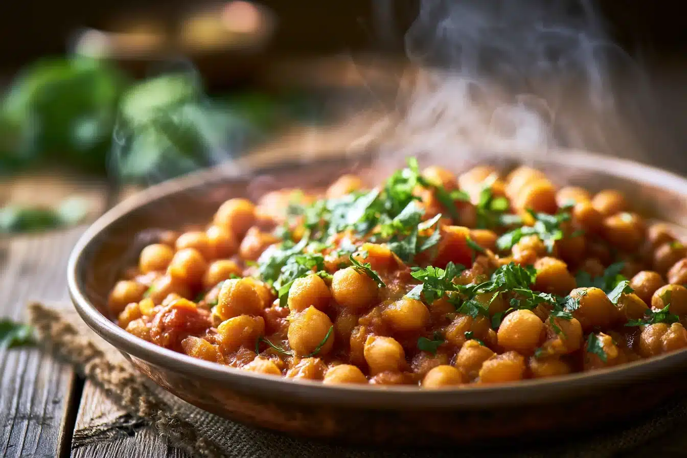 Coconut Curry Chickpeas 3 Coconut Curry Chickpeas