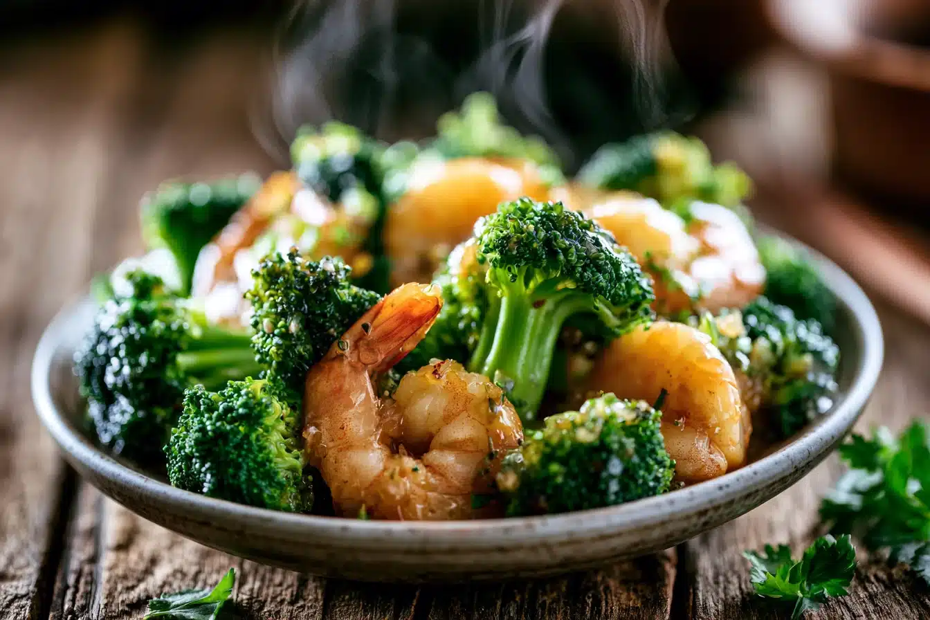 Honey Garlic Shrimp and Broccoli Stir-Fry 2 Honey Garlic Shrimp and Broccoli Stir-Fry