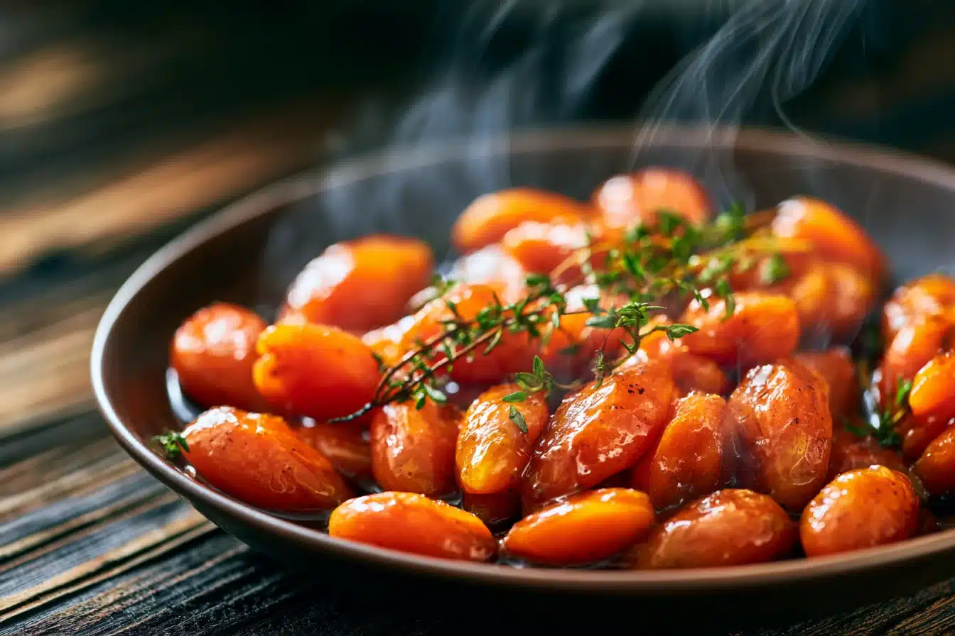 Honey Lemon Glazed Carrots with Thyme 2 Honey Lemon Glazed Carrots with Thyme