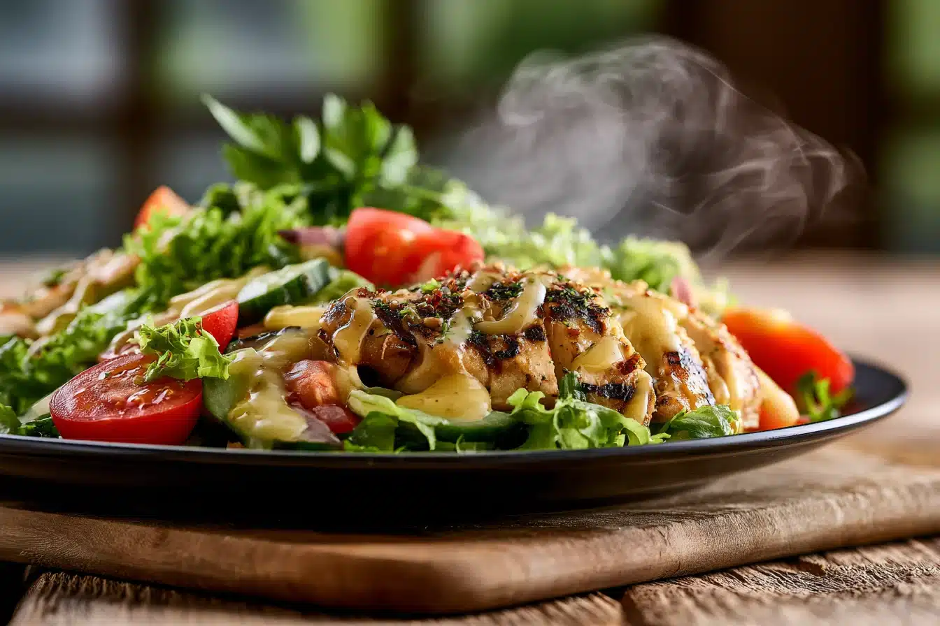 Honey Mustard Grilled Chicken Salad 3 Honey Mustard Grilled Chicken Salad