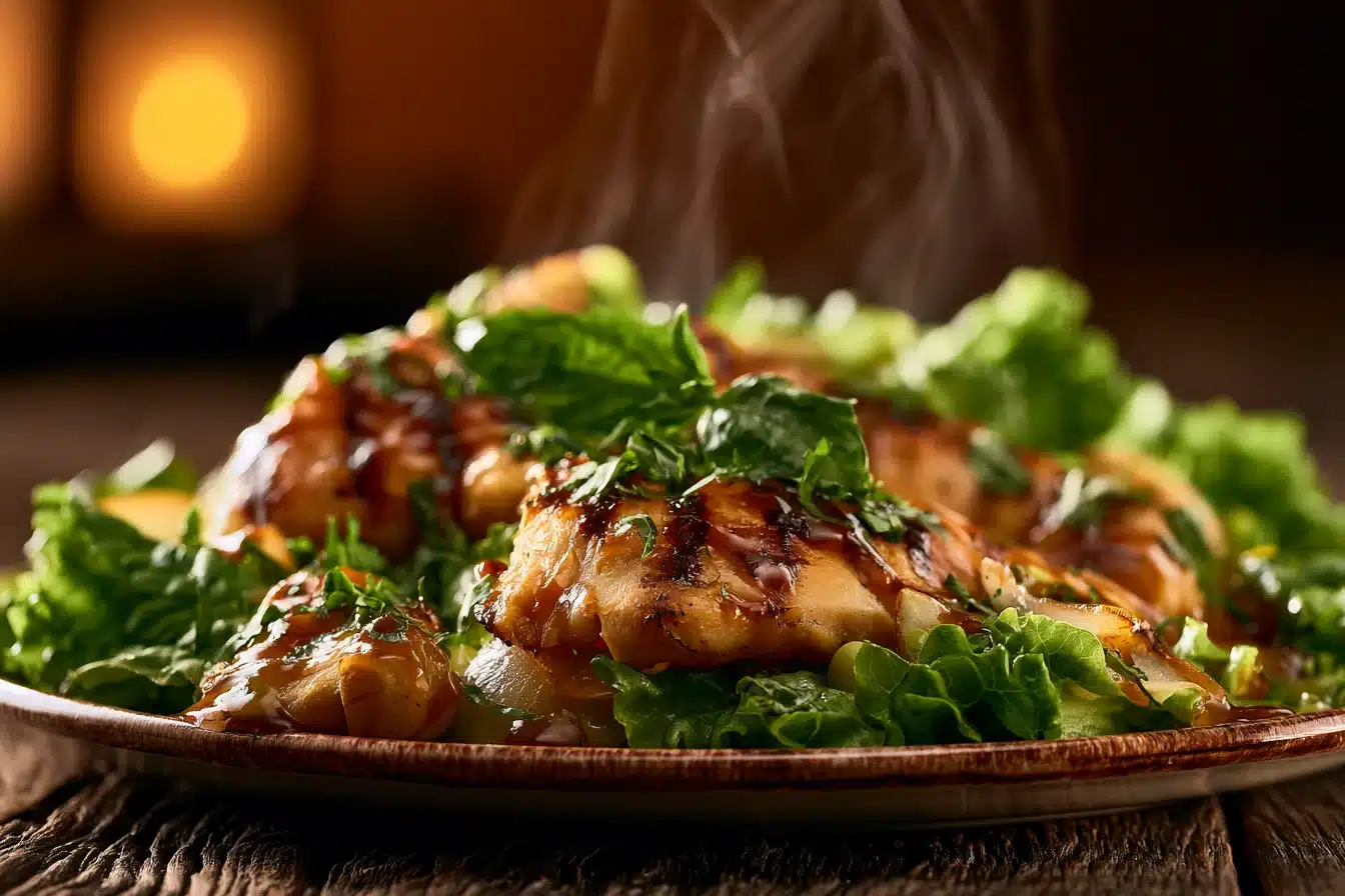 Lemon Basil Grilled Chicken Salad 2 Lemon Basil Grilled Chicken Salad