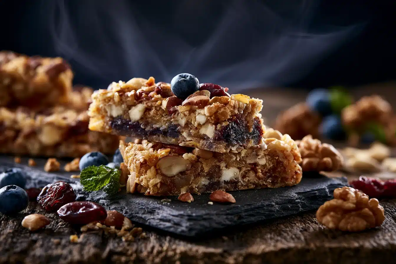 Nutty Granola Bars 3 Nutty Granola Bars