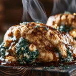 Savory Spinach and Feta Stuffed Chicken Breasts 11 savory spinach stuffed chicken