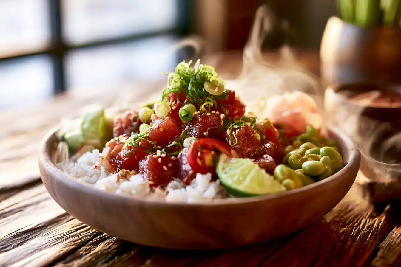 Spicy Tuna Poke Bowl 2 Spicy Tuna Poke Bowl