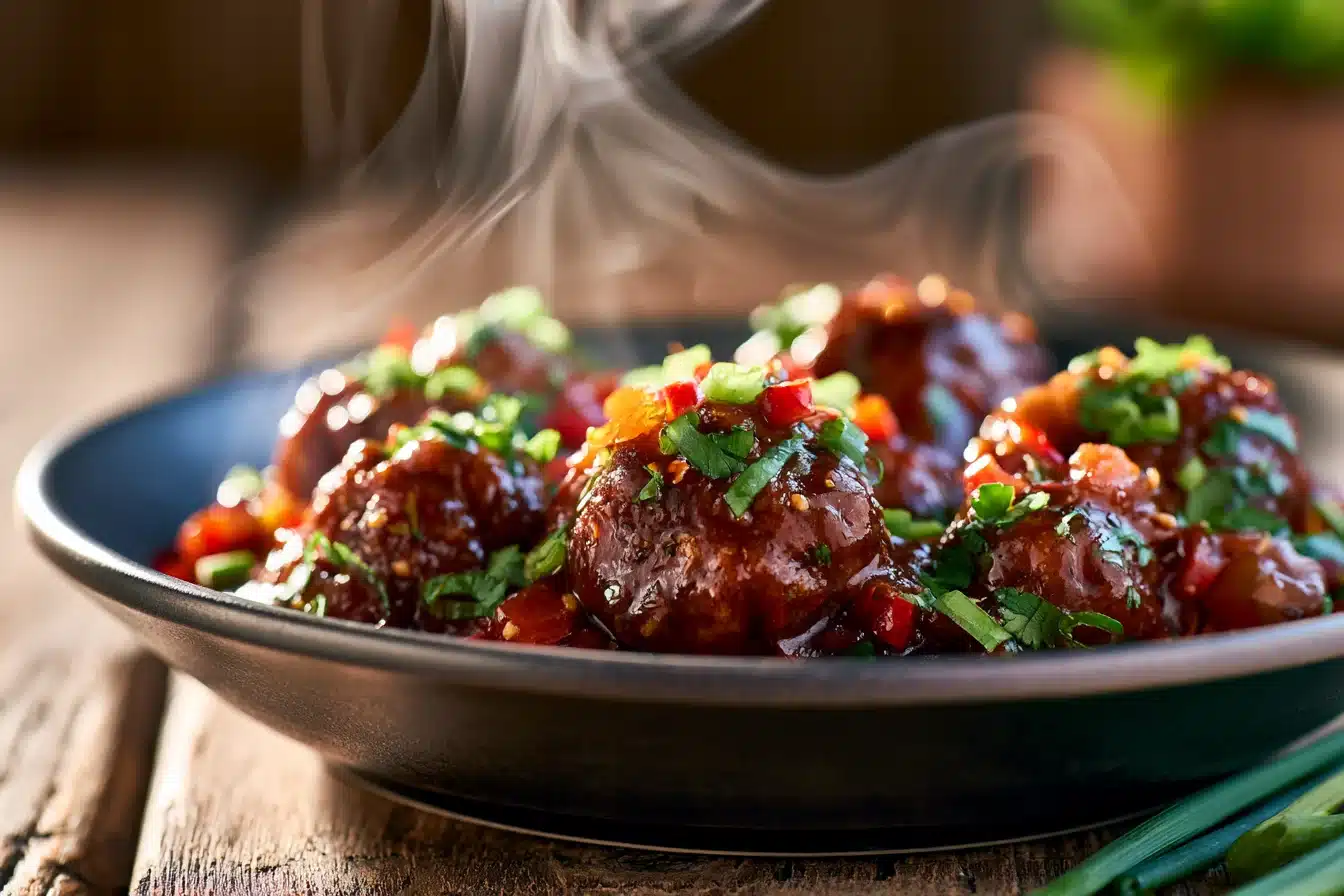 Sweet and Spicy Meatballs 2 Sweet and Spicy Meatballs