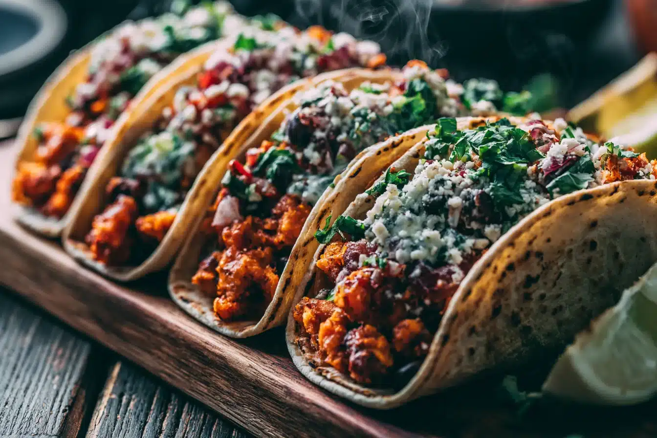 Sweet Potato Black Bean Tacos 3 Sweet Potato Black Bean Tacos