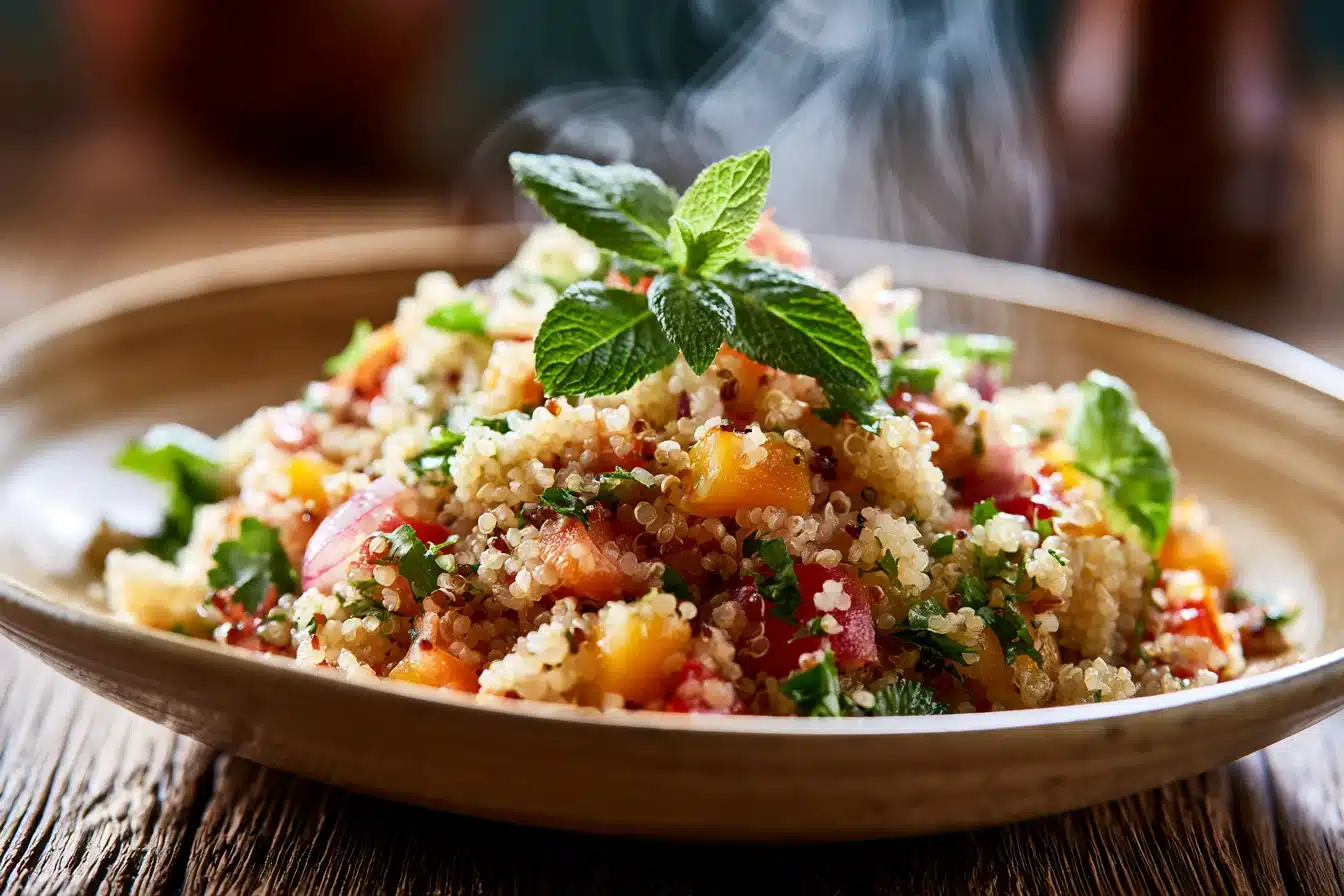 Zesty Quinoa Salad 2 Zesty Quinoa Salad